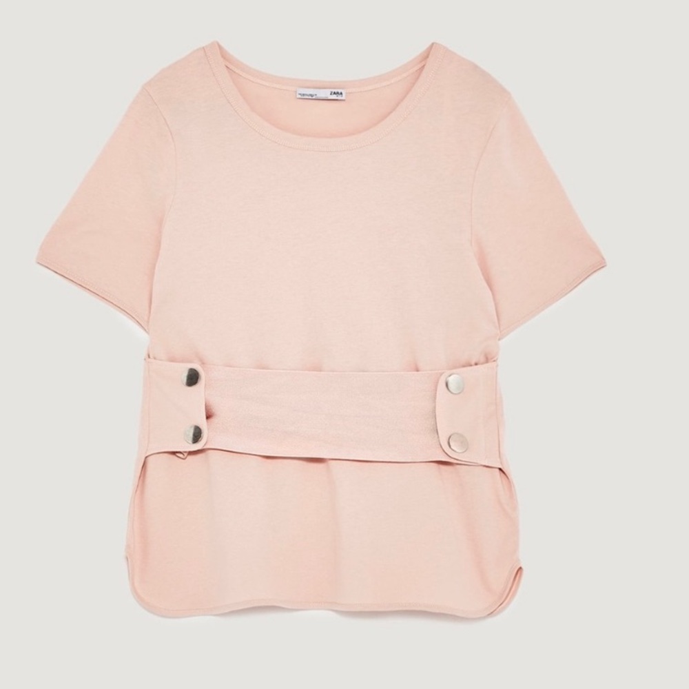 Zara Blush Pink Corset Top